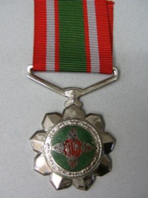 BOPHUTSWANA 20 YEAR  FAITHFUL SERVICE f/s medal