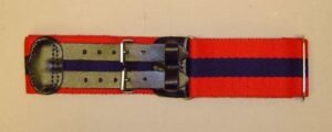ADJUTANT GENERALS CORPS leather straps Stable Belt 50mm wide