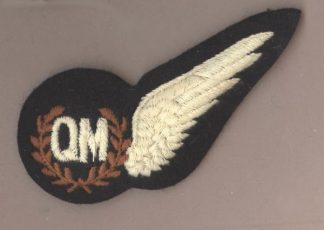 AIR QUARTERMASTER HALF WING machine embroidered