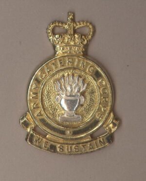 ARMY CATERING CORPS QC OFFICERS gilt/sil.pl