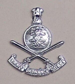 INDIA ARMY ORDNANCE DEPARTMENT