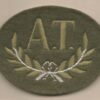'A.T' ANTI  TANK embroidered wool worsted for 'Guards' service dress