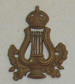 BANDSMAN - LYRE, WREATH and KINGS CROWN g/m