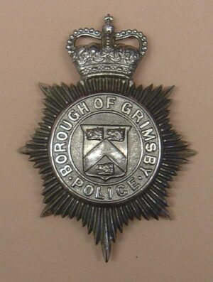 BOROUGH OF GRIMSBY POLICE QC Chrome