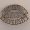CAMBRIDGE UNIVERSITY O.T.C. brass shoulder title