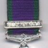 CAMPAIGN SERVICE MEDAL 1962 clasp 'MALAY PENINSULA