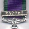 CAMPAIGN SERVICE MEDAL1962 clasp 'RADFAN'