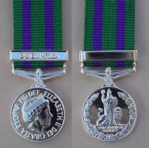 CAMPAIGN SERVICE MEDAL 2008 "EASTERN AFRICA"