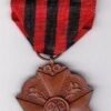 BELGIUM CIVIL DECORATION FOR LONG SERVICE MEDAL bronze