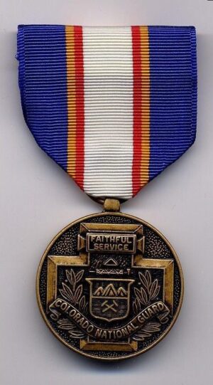 COLARADO NATIONAL GUARD- LONG SERVICE