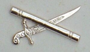 Crossed Sword and Baton  General Officer a/a epa