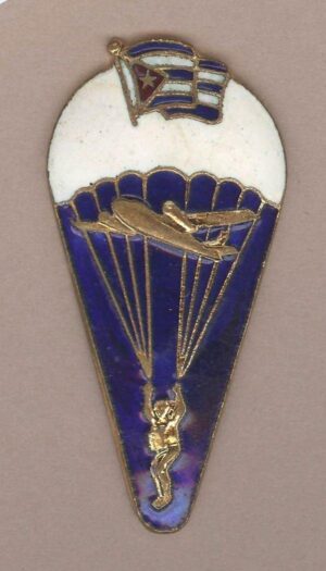 CUBAN PARACHUTE QUALIFICATION BADGE basic