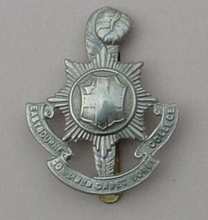 EASTBOURNE C.C.F. COLLEGE wi/m cap badge