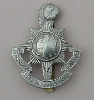 EASTBOURNE C.C.F. COLLEGE wi/m cap badge