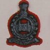 ENGINEER CORPS black cast brass cap badge