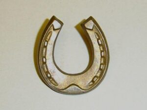 FARRIER - upurned Horse Shoe