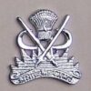 RAGE CORPS nickle plated cast brass cap badge