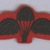 URKA RIFLES small black on red Para Wing