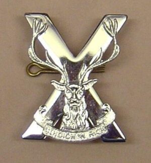 HIGHLAND BRIGADE GLENGARRY BADGE a/a