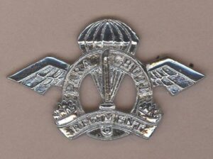 INDIAN PARACHUTE REGIMENT Cap Badge Chrome