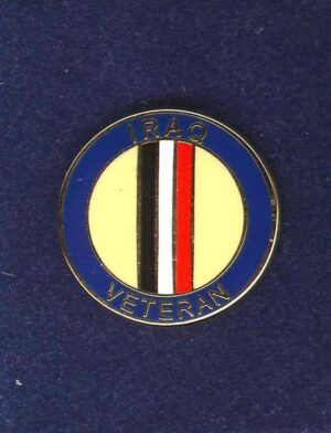 AQ VETERAN lapel badge