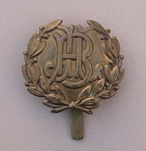 JEWISH LADS BRIGADE - OR's g/m cap badge