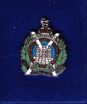 NGS OWN SCOTTISH BORDERERS - LAPEL BADGE