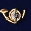 YLI lapel badge CAP BADGE enamel