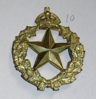 REGIMENT DE MONTMAGNY KC or's cap badge