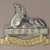 NCOLNSHIRE REGIMENT bi/m 1898-1946 pattern