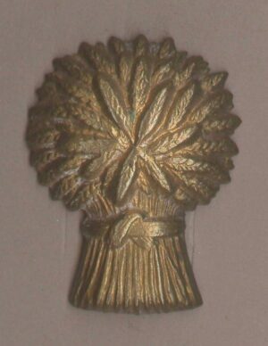 LOTHIANS AND BORDER HORSE YEOMANRY g/m cap badge re-strike