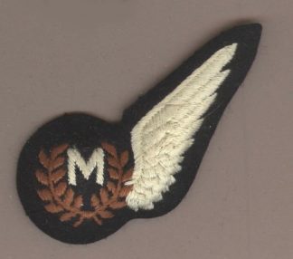 METEORLOGICAL OBSERVER HALF WING mach embroidered