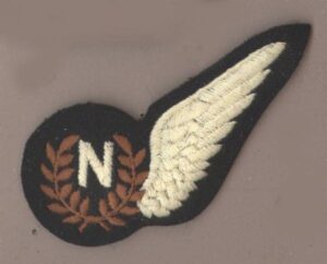 NAVIGATOR HALF WING machine embroidered