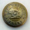 NEW ZEALAND FORCES ARTILLERY 25mm ORs BRASS BUTTON
