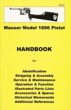 No.18  Mauser Model 1896 Pistol 'YHB'