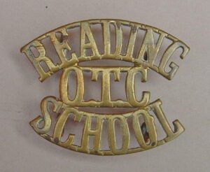 READING O.T.C. SCHOOL g/m 3-line shoulder title