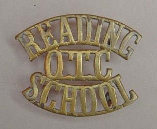 READING O.T.C. SCHOOL g/m 3-line shoulder title