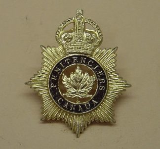 PENITENTIERS CANADA KC a/a cap badge