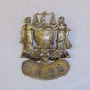 PHILADELPHIA POLICE Breast badge, gilt and blue en