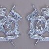 QUEENS ROYAL LANCER - OR'S Collar Dogs  pair