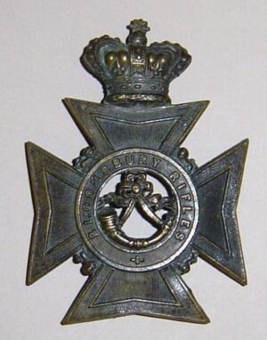 QVC BLOOMSBURY RIFLES Maltese Cross Black OR's H.P