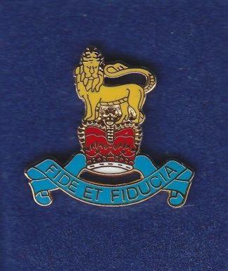 RAPC lapel badge CAP BADGE enamel QC