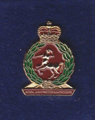 RAVC lapel badge CAP BADGE enamel QC