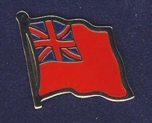 RED ENSIGN - LAPEL BADGE