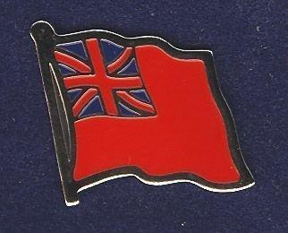 RED ENSIGN - LAPEL BADGE