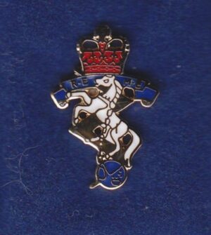 REME lapel badge CAP BADGE enamel QC