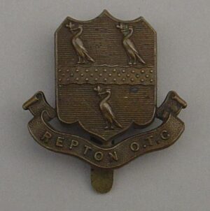 REPTON SCHOOL O.T.C. g/m cap badge