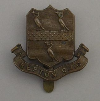 REPTON SCHOOL O.T.C. g/m cap badge