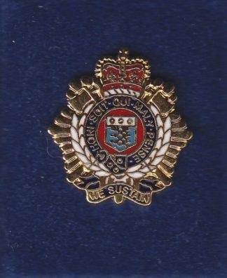 RLC lapel badge CAP BADGE enamel QC