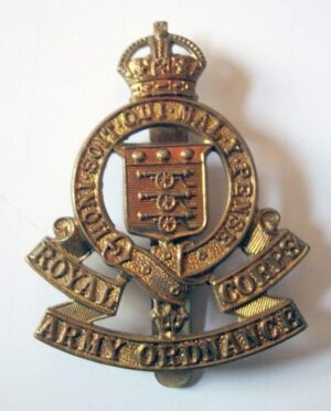 ROYAL ARMY ORDNANCE CORPS KC g/m c/b 1919-47